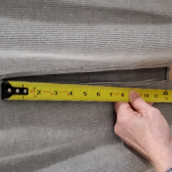 Silence + Noise Free People Slit  Skirt S rayon soft maxi gray/white - Picture 5 of 9